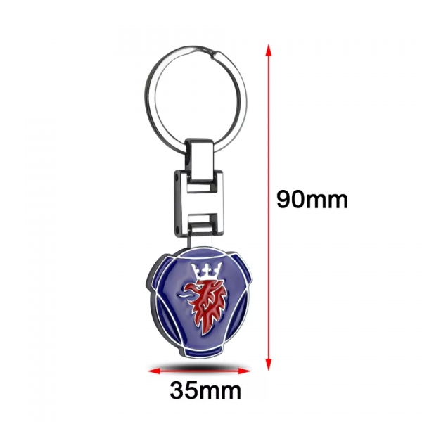 3D метален  ключодържател Скания/Scania/SAAB
