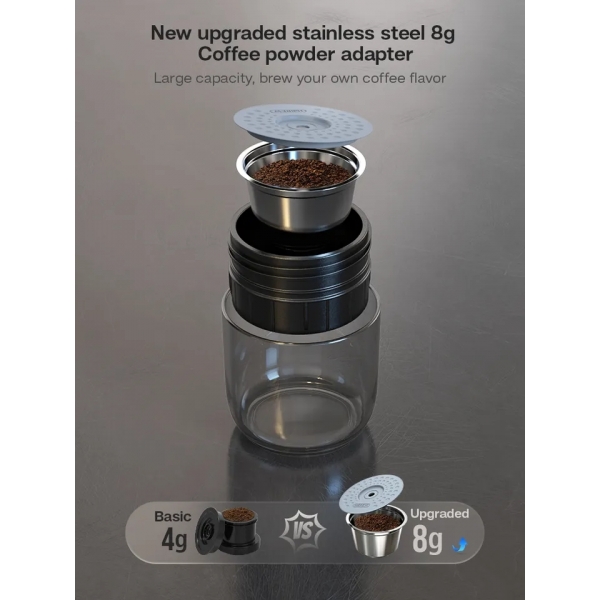 НОВ МОДЕЛ преносима кафемашина за автомобил или камион 