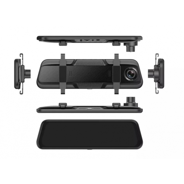 Огледало за автомобил с 2 камери + видеорегистратор