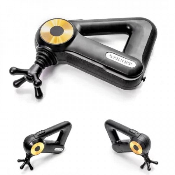 Перкусионен масажор за тяло с 12 приставки ZENET ZET-705