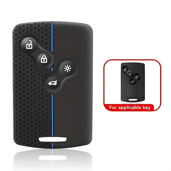 Силиконов кейс за ключ-карта Рено / Renault 