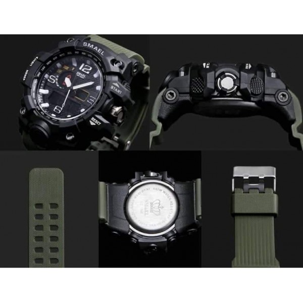 Спортен часовник SMAEL 1545 Green