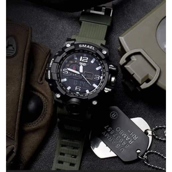 Спортен часовник SMAEL 1545 Green