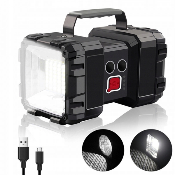 Мощен акумулаторен LED фенер