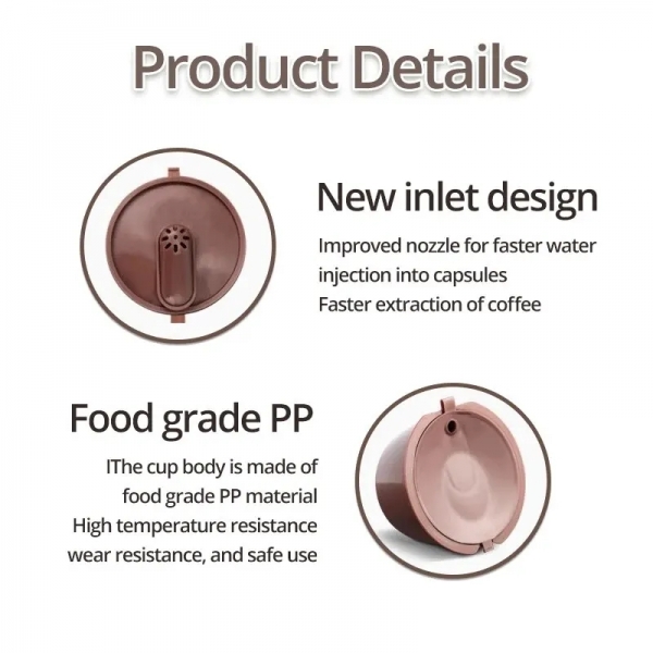 6 броя капсули за многократна употреба Dolce Gusto