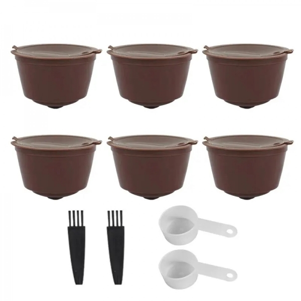 6 броя капсули за многократна употреба Dolce Gusto