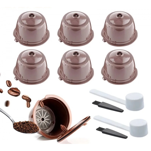 6 броя капсули за многократна употреба Dolce Gusto