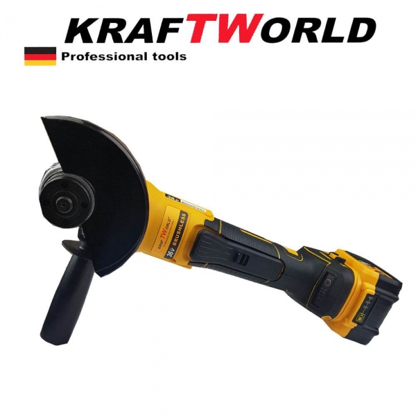 Акумулаторен ъглошлайф + 2 батерии 