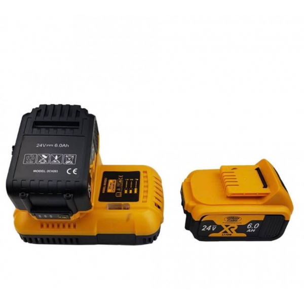 Акумулаторен перфоратор 24V с 2 батерии