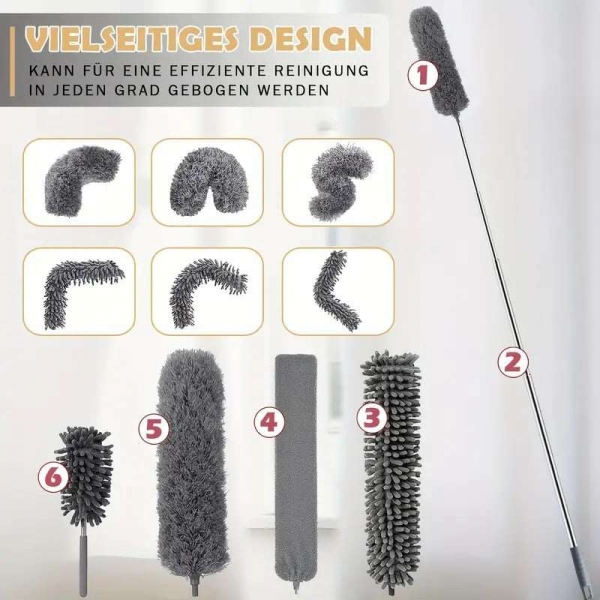 Четка за прах и паяжини 6 части 