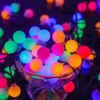 Цветни соларни лампи за двор или градина с LED крушки Цветни соларни лампи за двор или градина с LED крушки