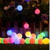 Цветни соларни лампи за двор или градина с LED крушки Цветни соларни лампи за двор или градина с LED крушки