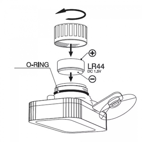 Термометър за аквариум водоустойчив с LCD екран