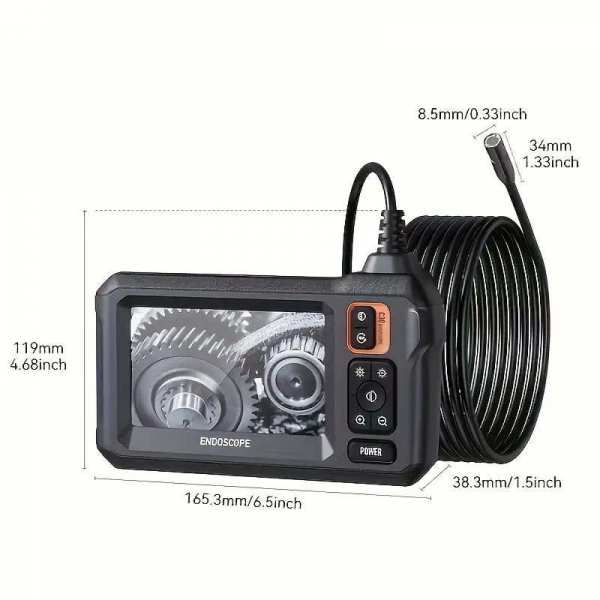 Ендоскопска камера с 4.3-инчов LCD дисплей
