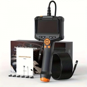4.3-инчов индустриален ендоскоп с камера с двойна леща