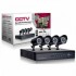 Комплект 4 камери + DVR, CCTV