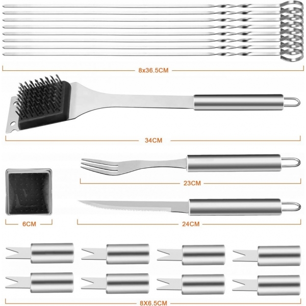 Комплект за барбекю BQ2 