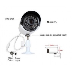 Комплект за видеонаблюдение с 4 HD камери и DVR, AHD, IR