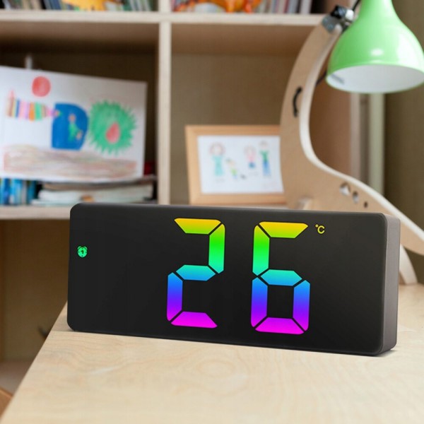 LED часовник с функция будилник, RGB подсветка LED часовник с функция будилник, RGB подсветка