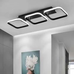 Модерен LED плафон с три цвята на светене 