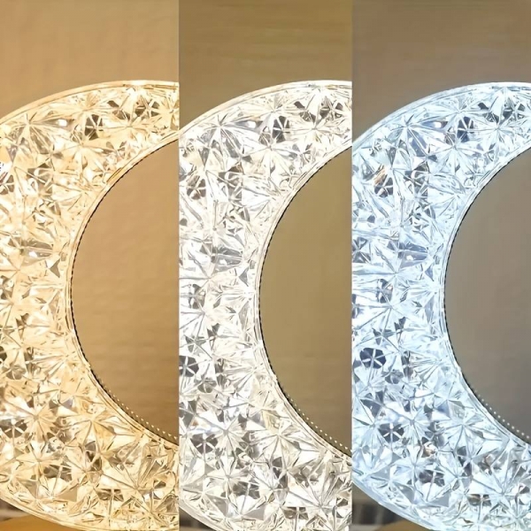 Нощна LED лампа луна