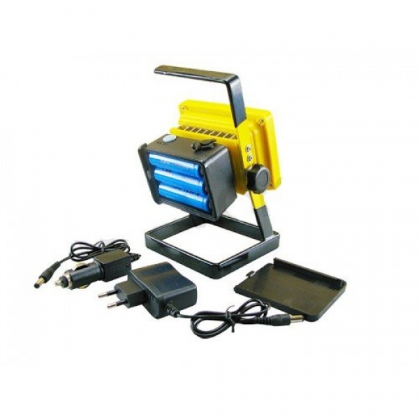 Преносим LED прожектор с акумулаторни батерии