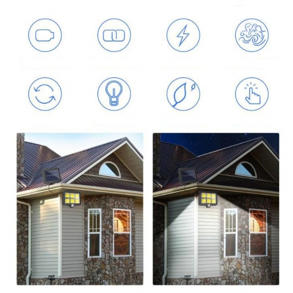 LED соларна лампа