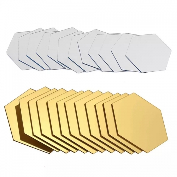 Огледлни стикери за декорация