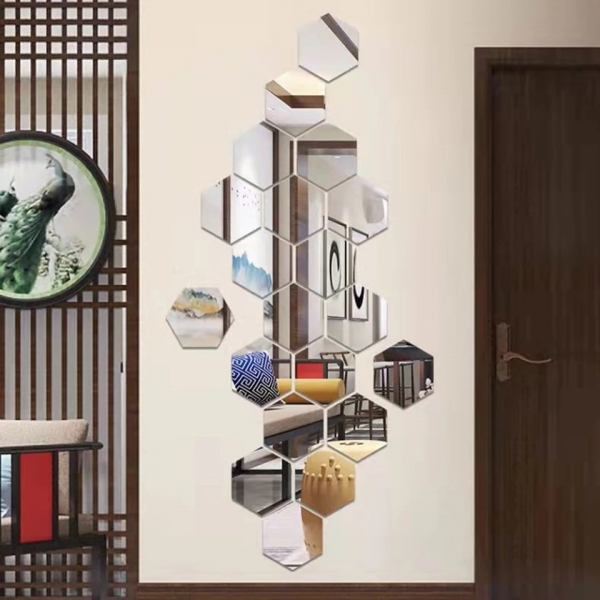 Огледлни стикери за декорация