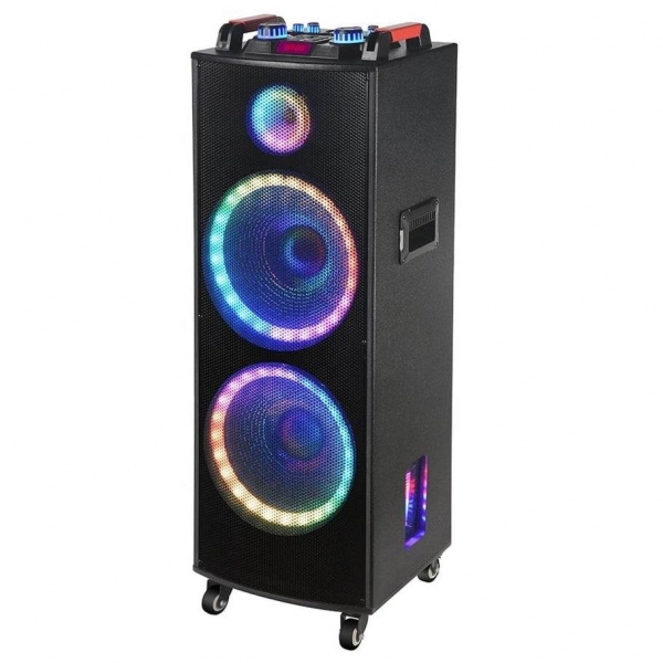 Тонколона 2000W – 2 x 12″ говорителя