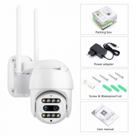 Външна Wi Fi камера с две лещи и оптичен зуум IP66