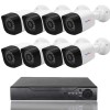 Видеонаблюдение с 8 HD камери и DVR, AHD, IR