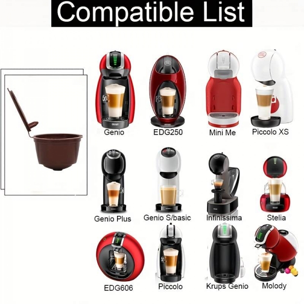 Капсули за многократна употреба за Dolce Gusto