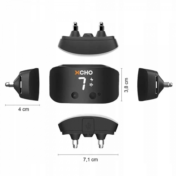 Нашийник против кучешки лай и виене Xcho 7