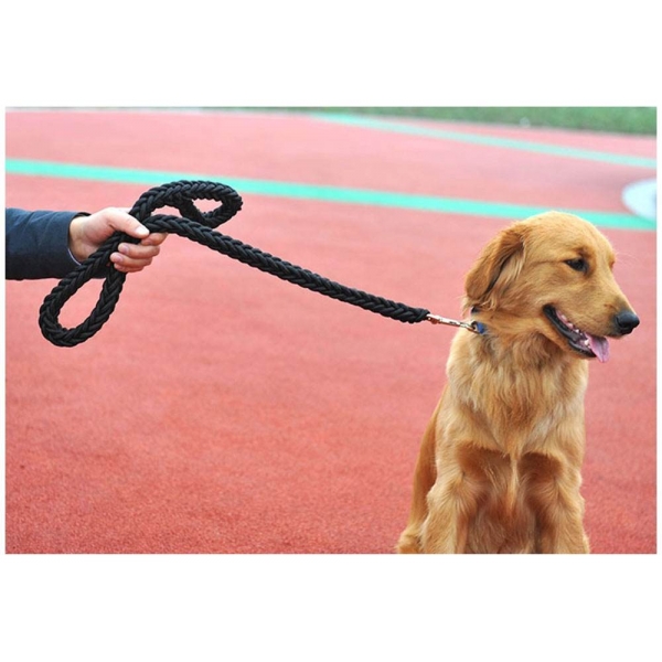 Плетен повод за куче – 120 см.