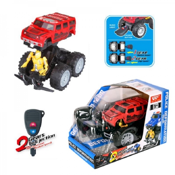 Трансформиращ се джип - Изстрелвачка