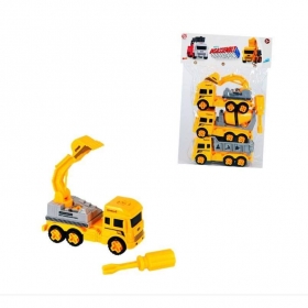 3 броя строителни машини