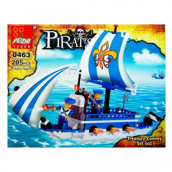 Конструктор морска битка 205 части