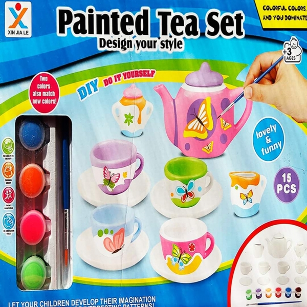 Керамичен комплект сервиз за оцветяване