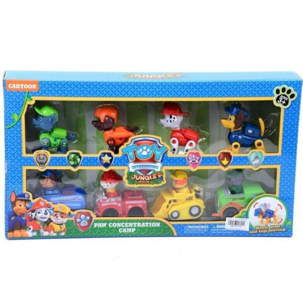 Комплект Пес патрул 8 бр.