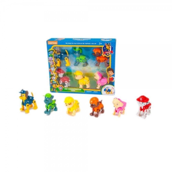 Пес патрул 6 бр в кутия