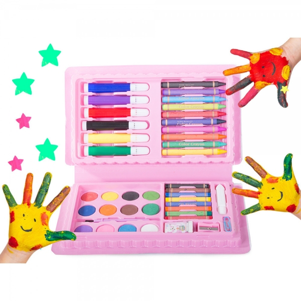 Комплект за рисуване и творчество в кутия 42 части!