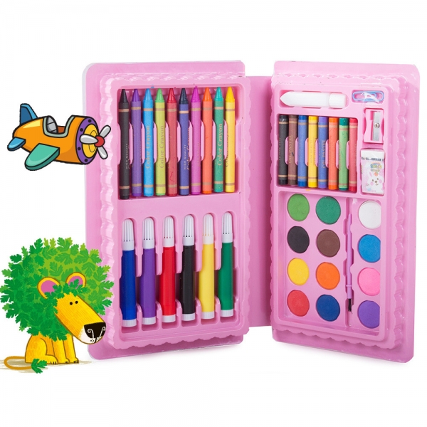 Комплект за рисуване и творчество в кутия 42 части!