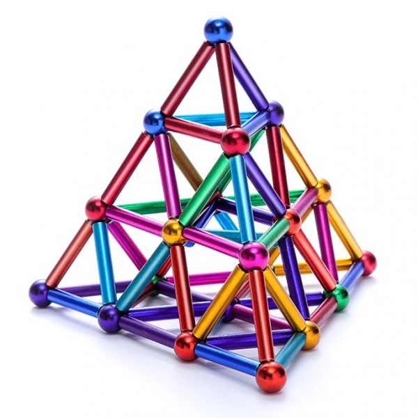 Цветни магнитчета – игра 