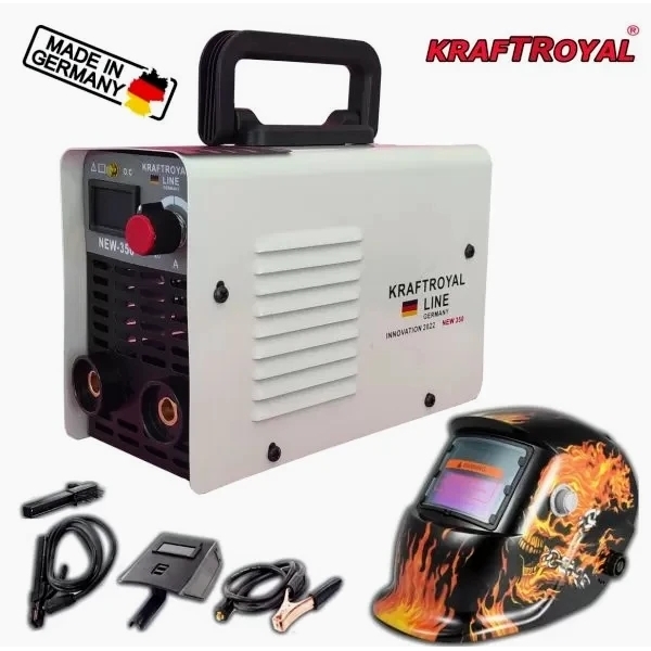 Инверторен Електрожен 350A с дислей + Соларна маска подарък