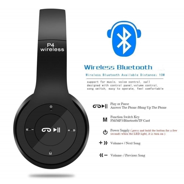 Bluetooth безжични слушалки P47 