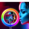 Ринг лампа със статив RGB 26 см. Ринг лампа със статив RGB 26 см.