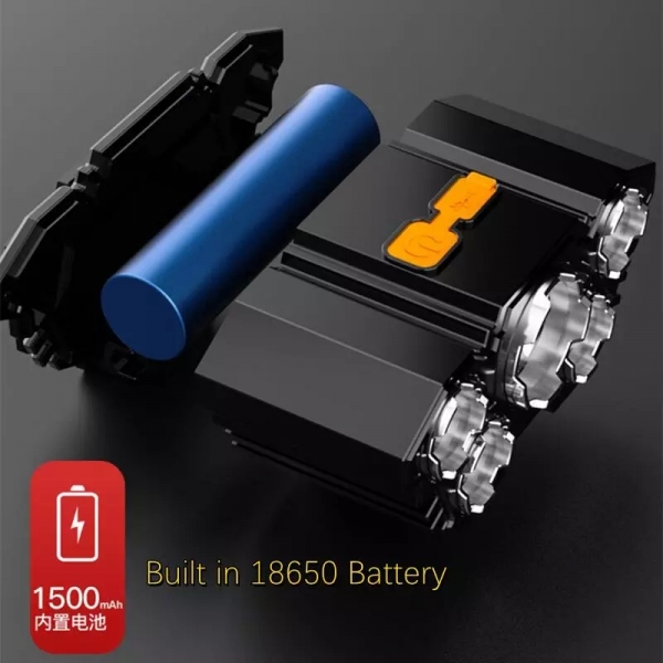 LED челник с 5 светодиода