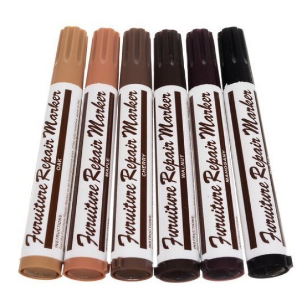 Маркери за поправка на драскотини по повърхности – 12 броя