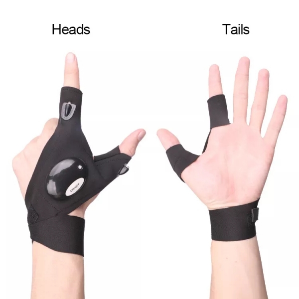 Ръкавици с LED фенер 